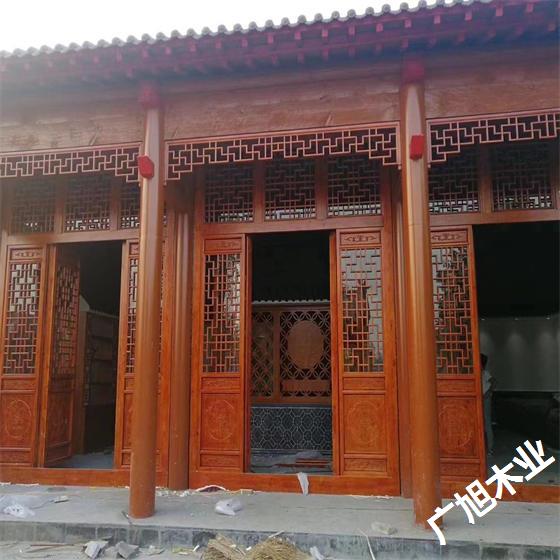客户反馈古建木雕门窗花格案例